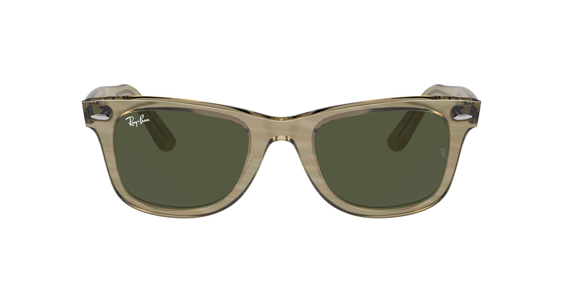 Rayban 0RB2140 Sunglass Transparent Grey Unisex Full Shell — Transparent Grey frame