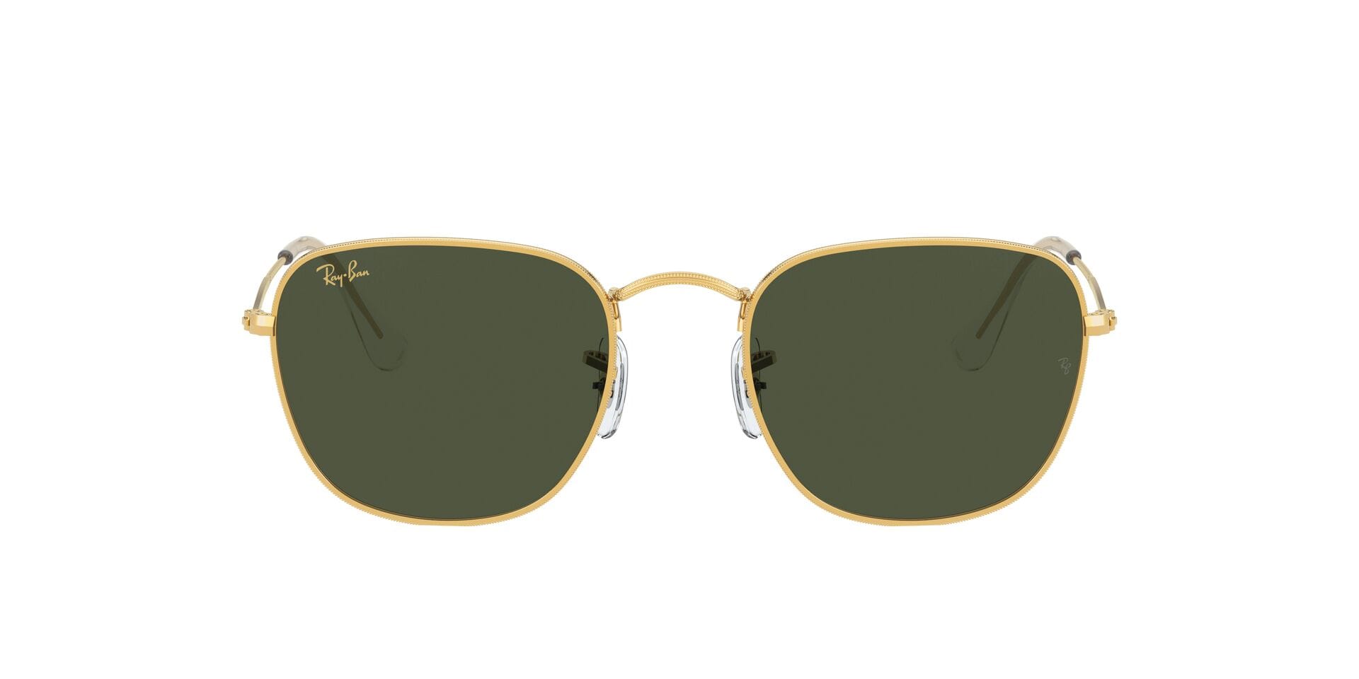 Rayban RB3857 Sunglass Gold Unisex Full Metal Sunglass — Gold frame — view 2