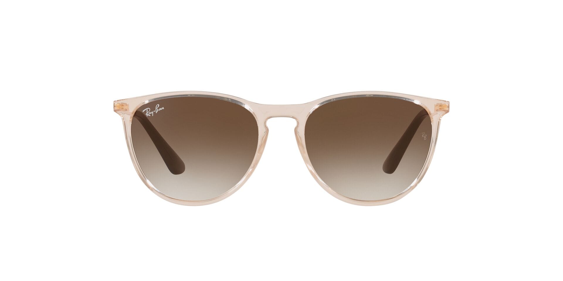 Rayban Junior 0RJ9060S Sunglass Transparent Brown Female Ful — Transparent Brown frame