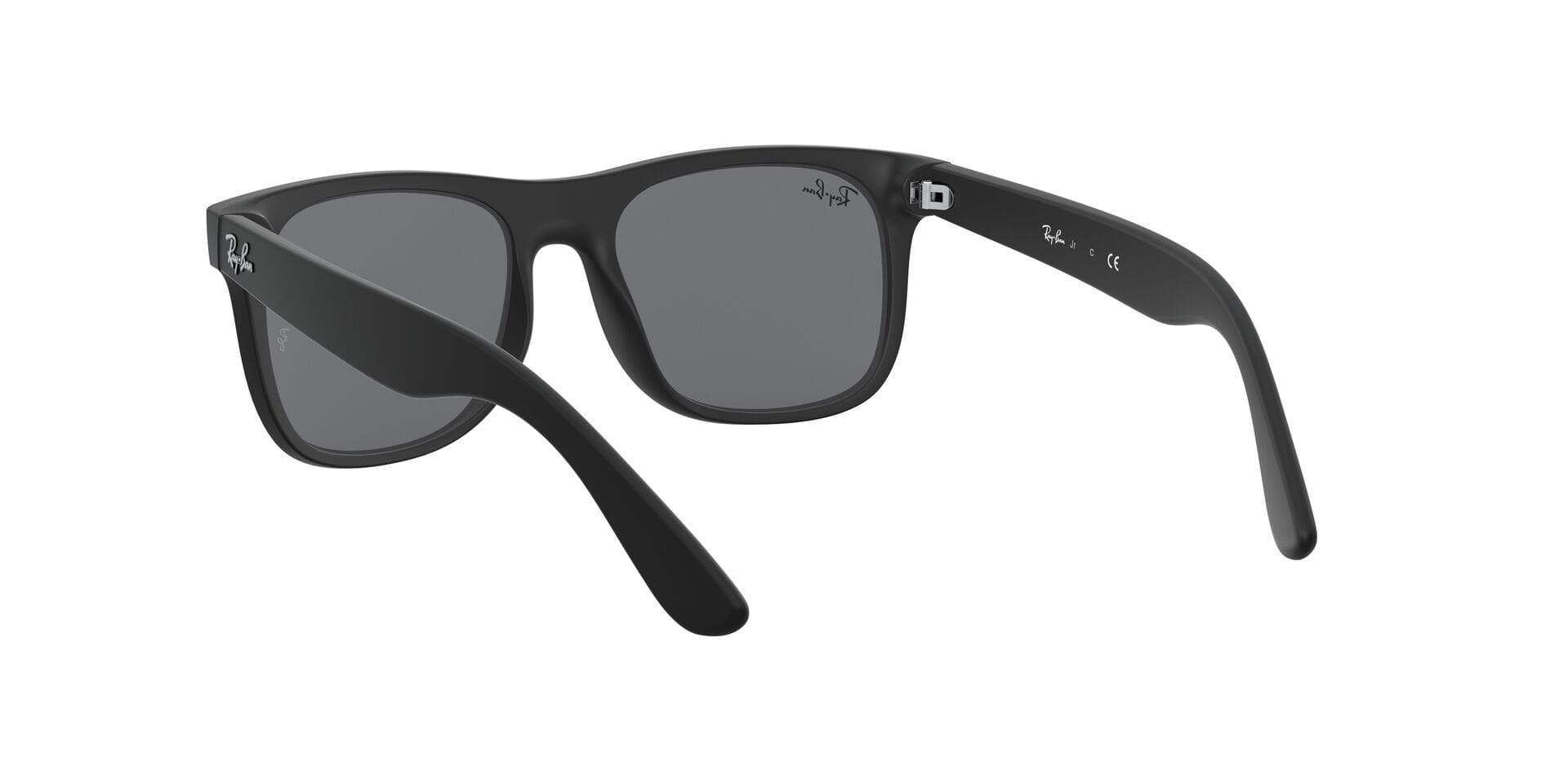 Rayban Junior 0RJ9069S Sunglass Black Male Full Shell Sunglass — Black frame — view 2