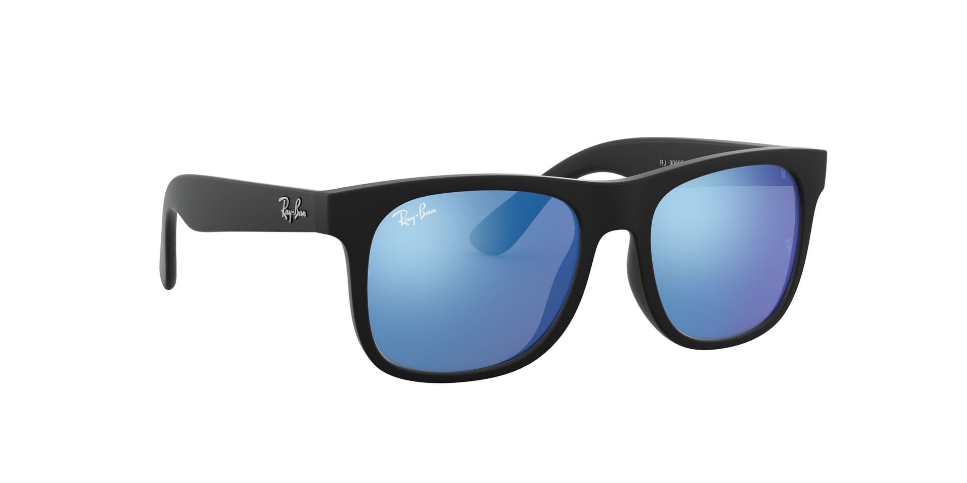 Rayban Junior 0RJ9069S Sunglass Black Male Full Shell Sunglass — Black frame — view 12