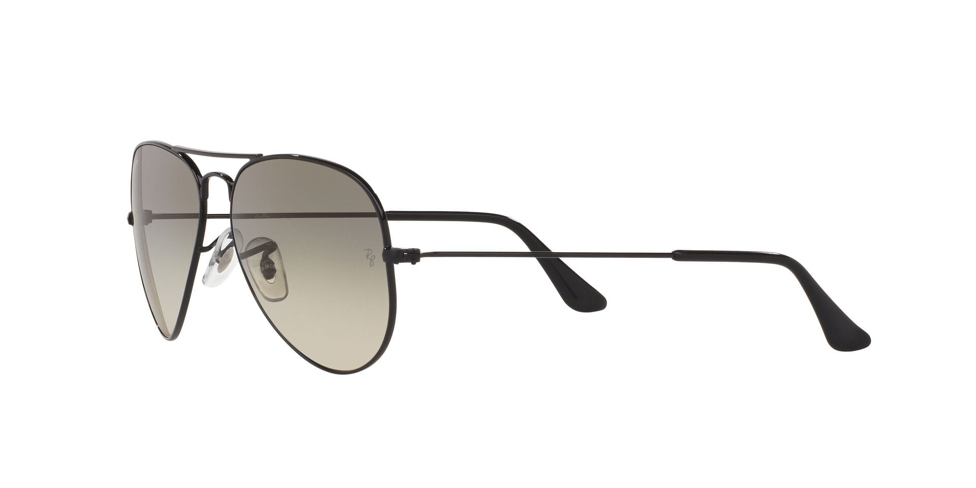 Rayban 0RB3025I Sunglass Black Unisex Full Metal Sunglass — Black frame — view 3