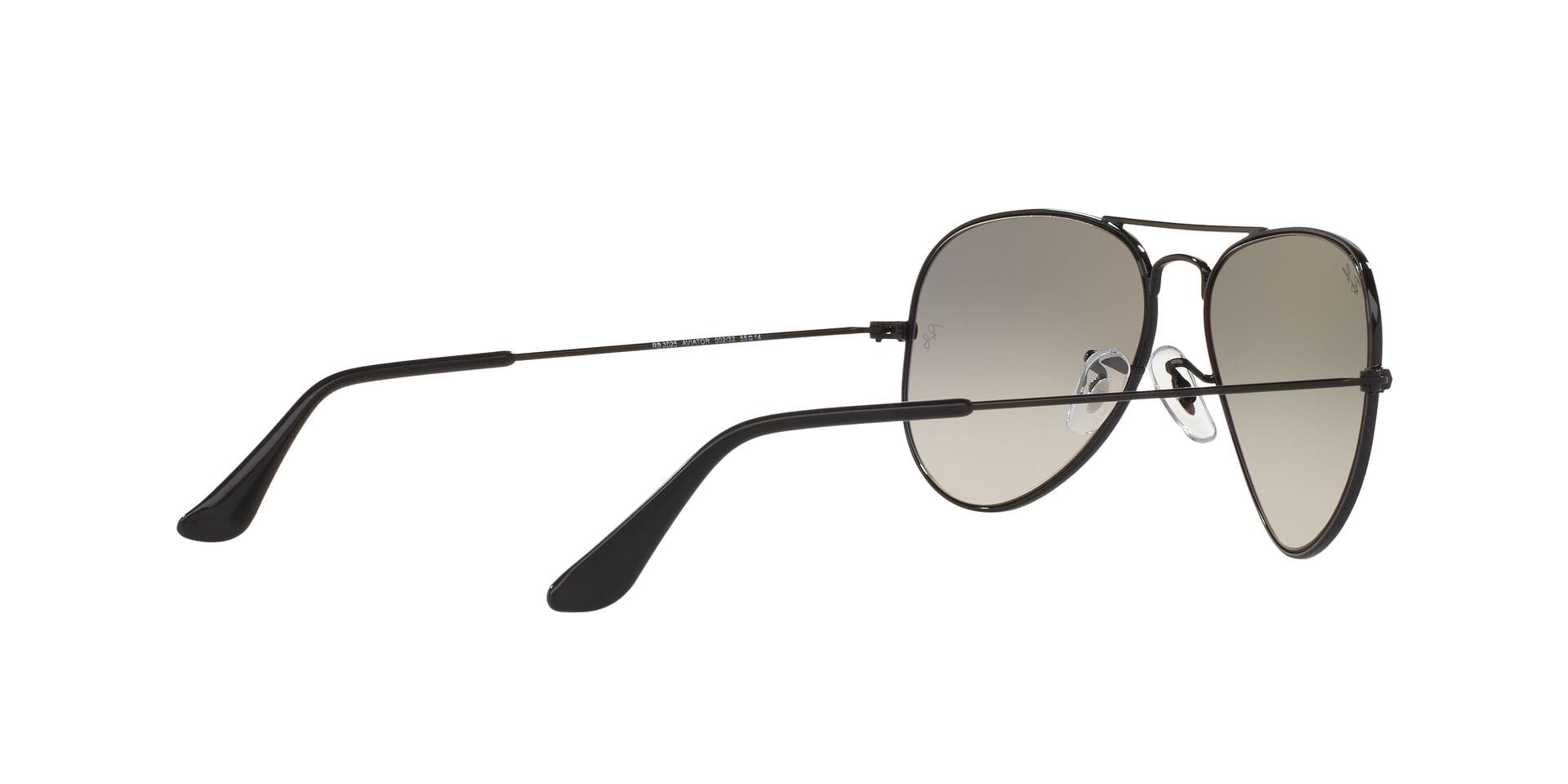 Rayban 0RB3025I Sunglass Black Unisex Full Metal Sunglass — Black frame — view 9