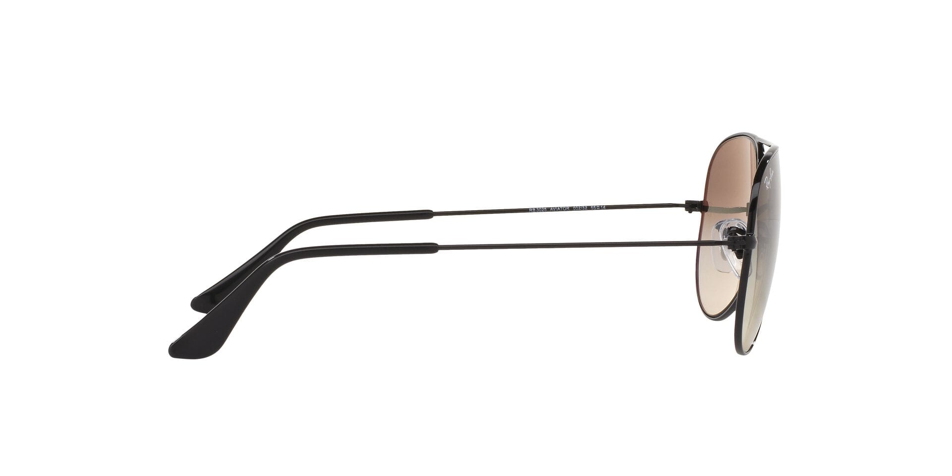 Rayban 0RB3025I Sunglass Black Unisex Full Metal Sunglass — Black frame — view 10