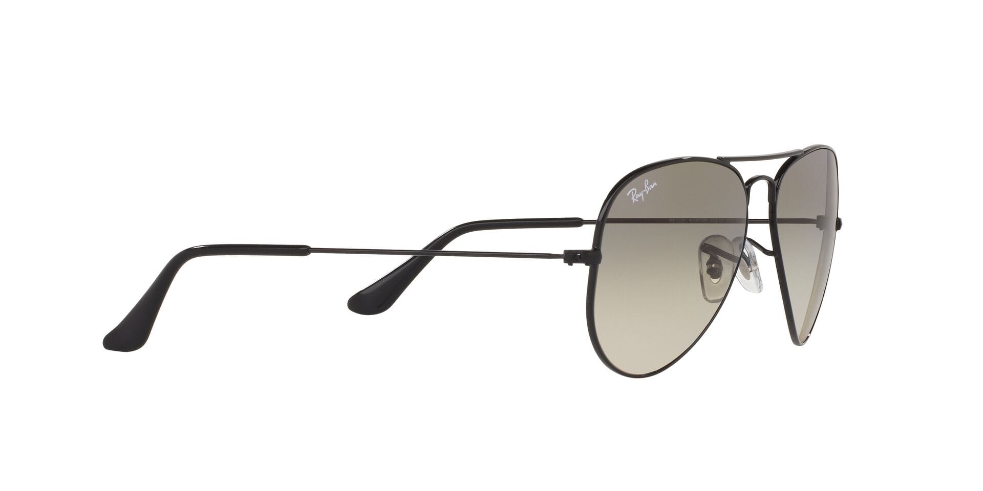 Rayban 0RB3025I Sunglass Black Unisex Full Metal Sunglass — Black frame — view 11