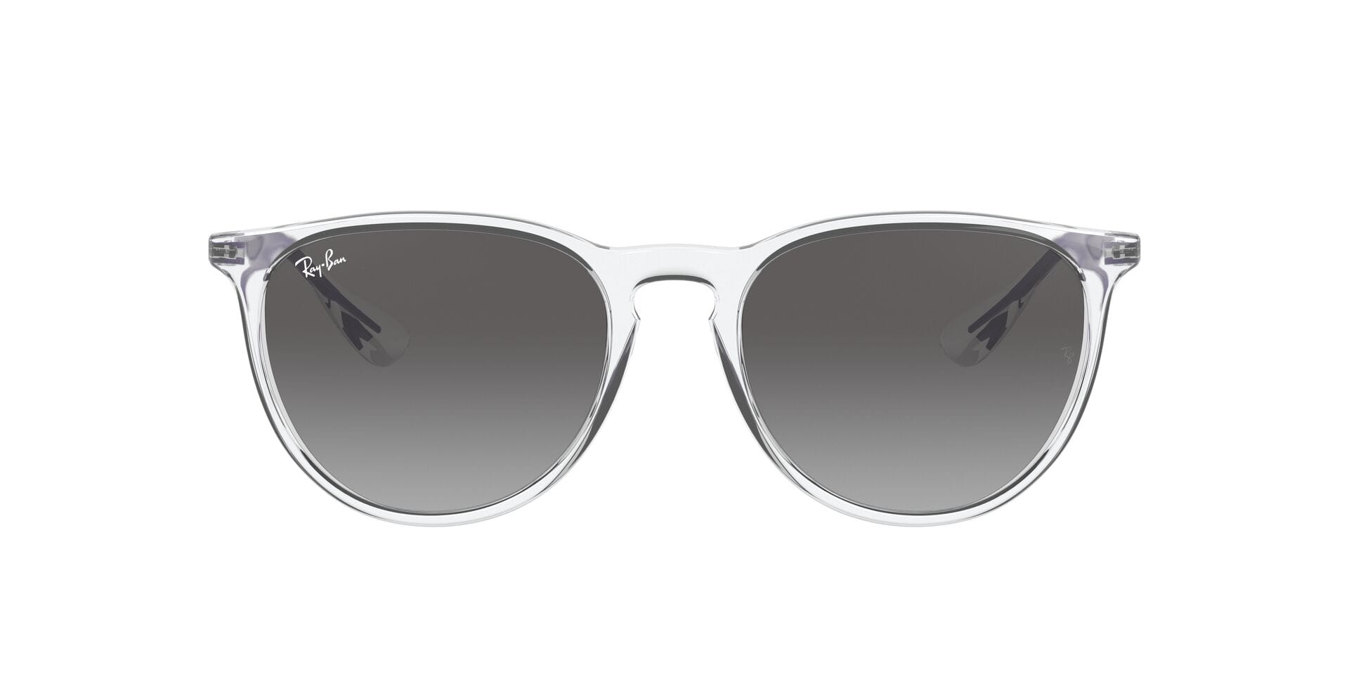 Rayban RB4171 Sunglass Transparent Female Full Metal Sunglass — Transparent frame — view 2