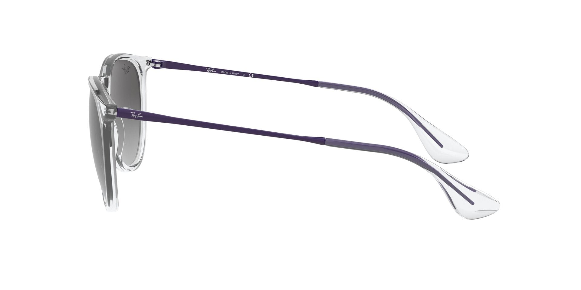 Rayban RB4171 Sunglass Transparent Female Full Metal Sunglass — Transparent frame — view 3