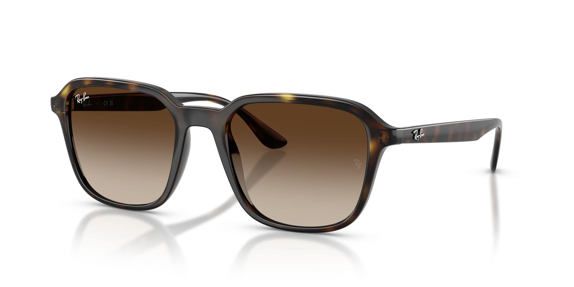 Rayban 0RB4465I Sunglass Havana Unisex Full Shell Sunglass — Havana frame — view 1