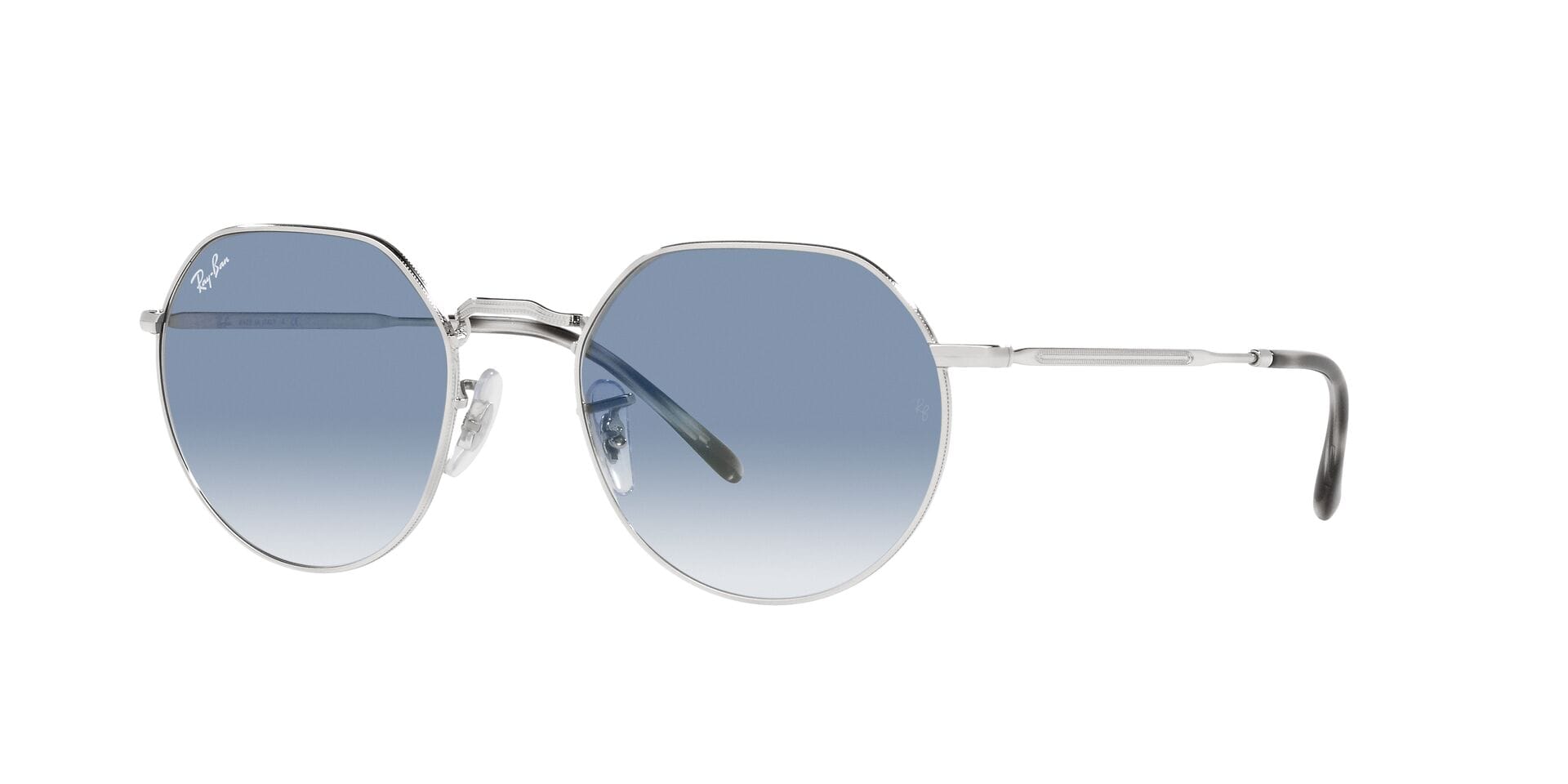 Rayban RB3565 Sunglass Silver Unisex Full Metal — Silver frame