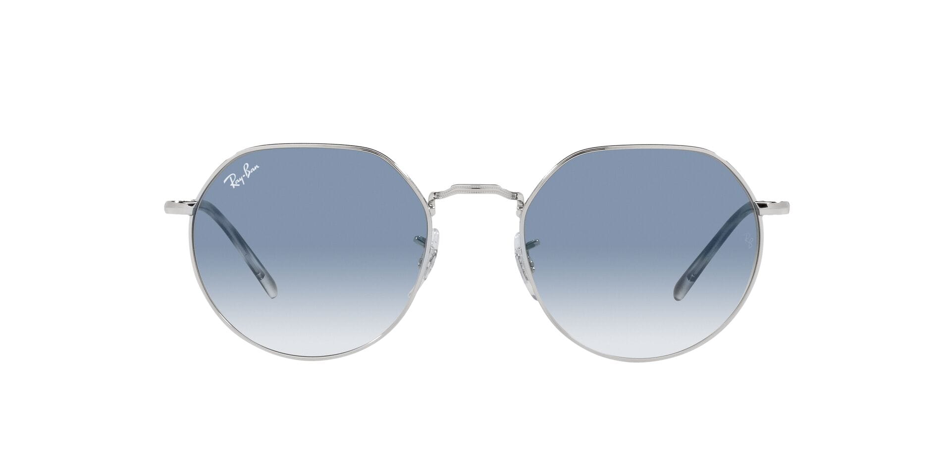 Rayban RB3565 Sunglass Silver Unisex Full Metal Sunglass — Silver frame — view 2