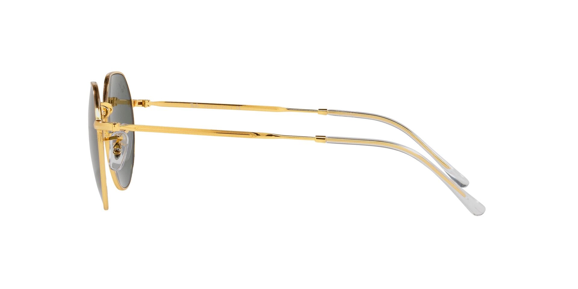 Rayban RB3565 Sunglass Gold Unisex Full Metal Sunglass — Gold frame — view 3