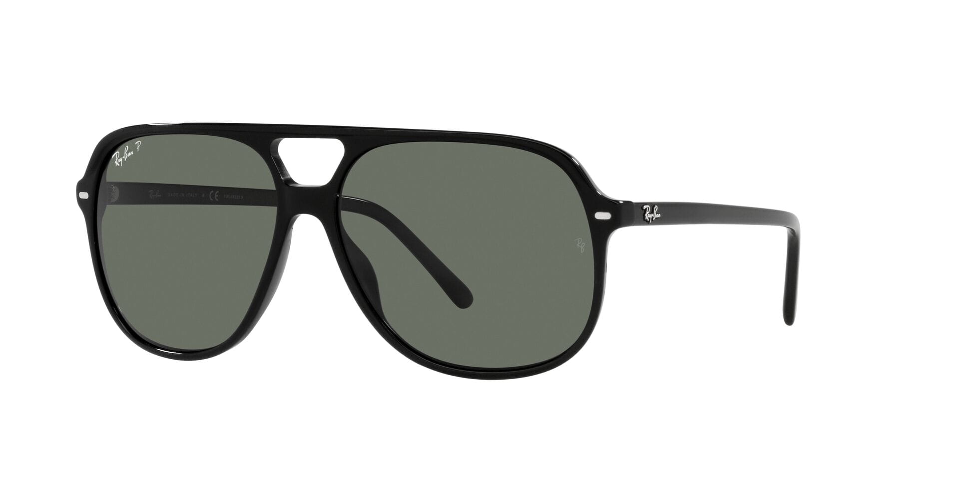 Rayban 0RB2198 Sunglass Black Unisex Full Shell Sunglass — Black frame — view 1