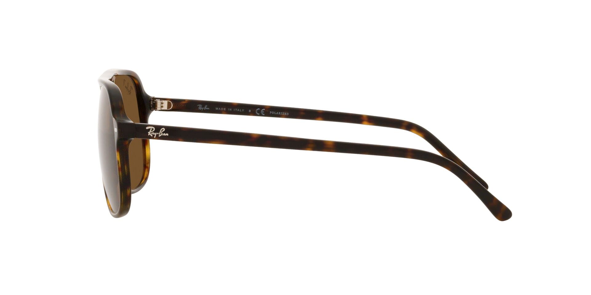 Rayban 0RB2198 Sunglass Tortoise Unisex Full Shell Sunglass — Tortoise frame — view 3