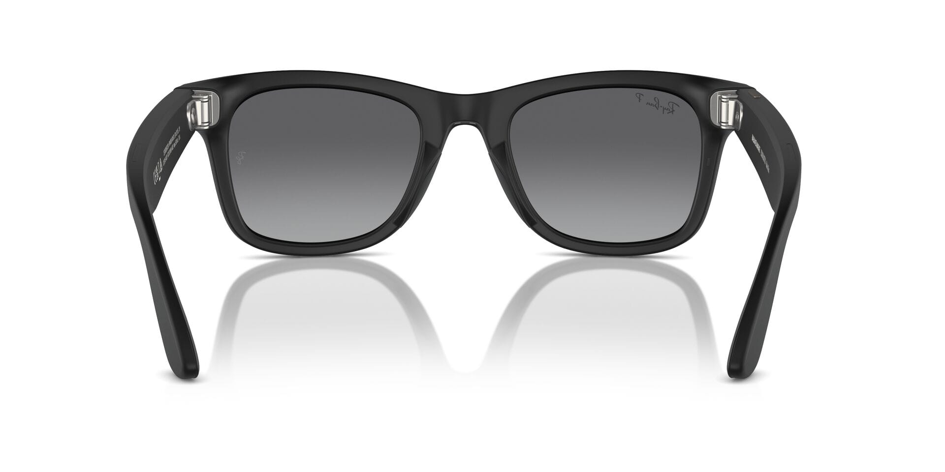 Rayban Meta GEN 1 0RW4008 Sunglass Matt Black Unisex Full Sh Sunglass — Matt Black frame — view 2