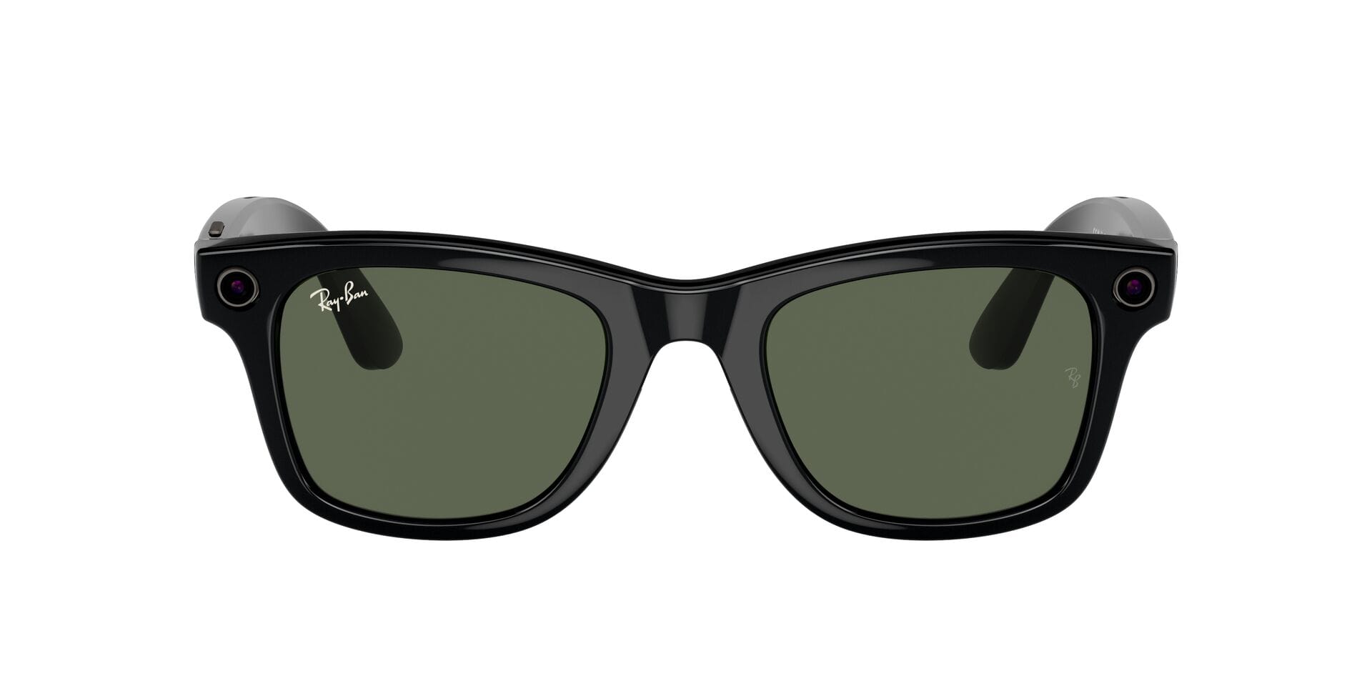 Rayban Meta 0RW4006 Sunglass Black Unisex Full Shell Sunglass — Black frame
