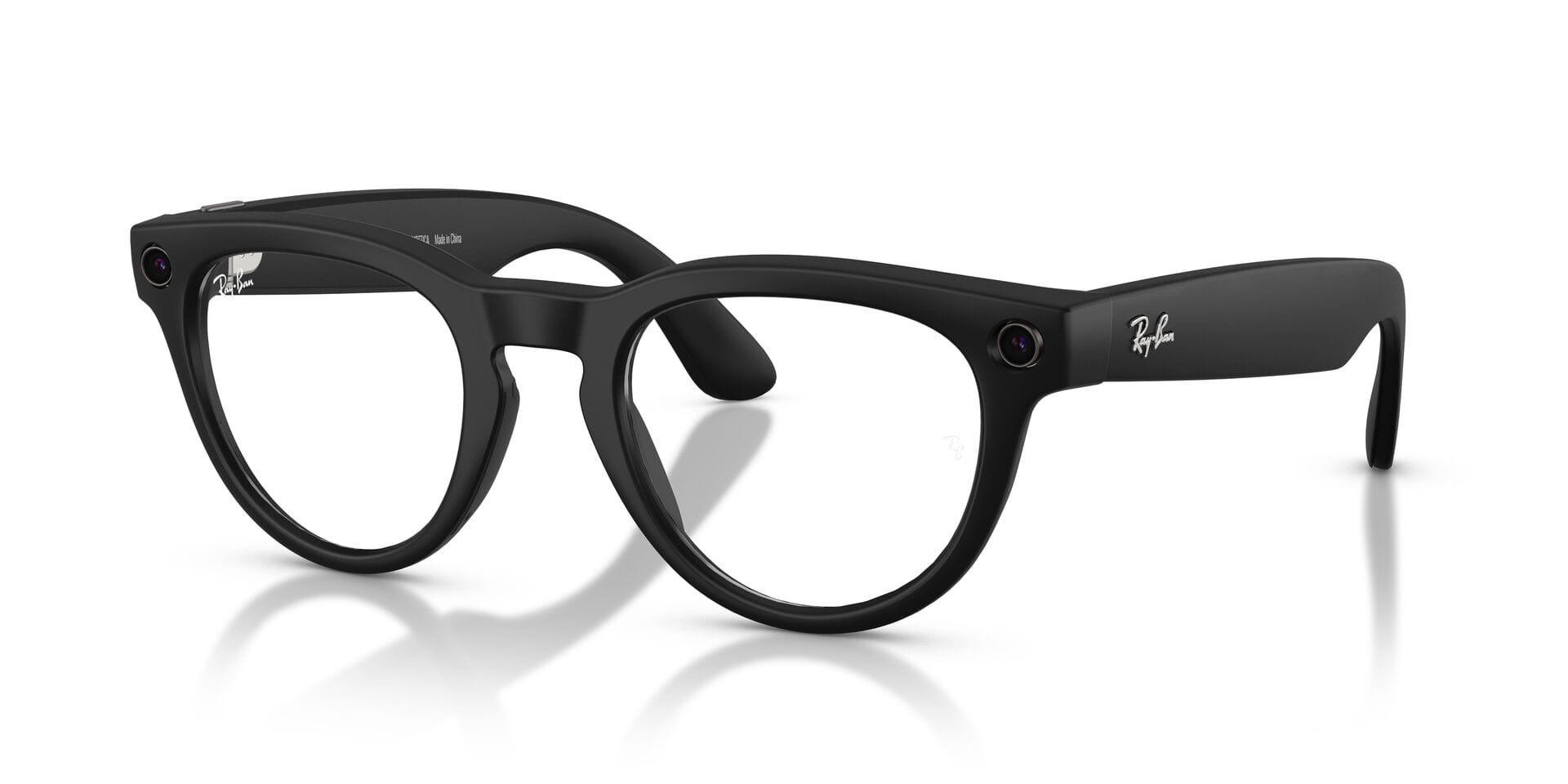 Rayban Meta GEN 1 0RW4013 Frame Matt Black Unisex Full Shell Frame — Matt Black frame — view 2