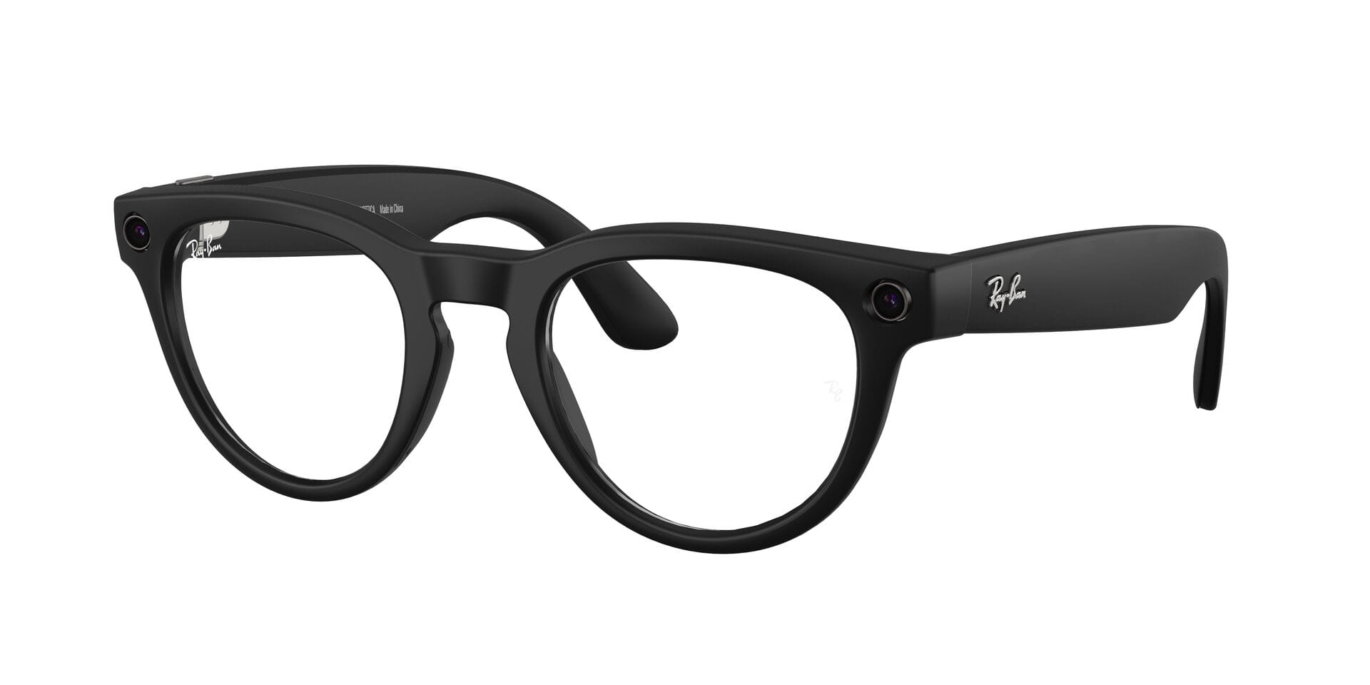 Rayban Meta GEN 1 0RW4013 Frame Matt Black Unisex Full Shell Frame — Matt Black frame — view 3