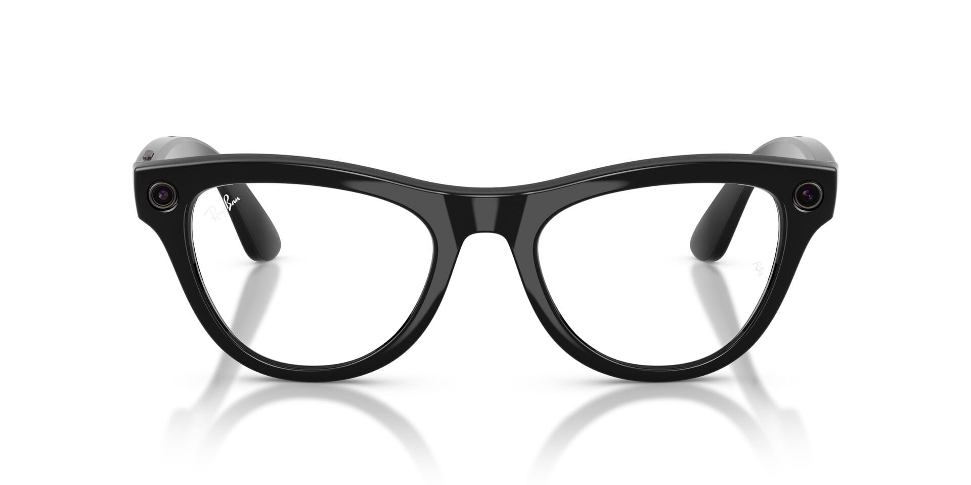 Rayban Meta GEN 1 0RW4014 Sunglass Black Female Full Shell Sunglass — view 5