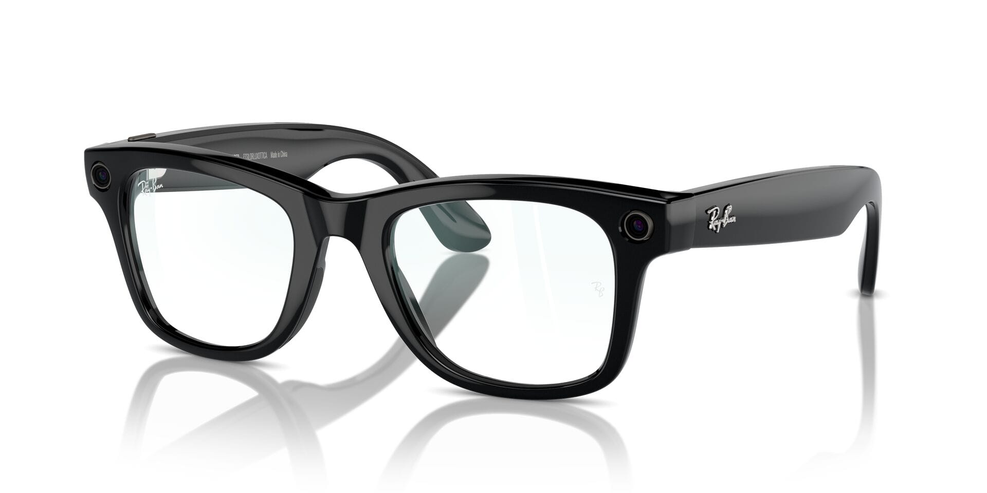Rayban Meta 0RW4006 Frame Black Unisex Full Shell Frame — Black frame — alternate view
