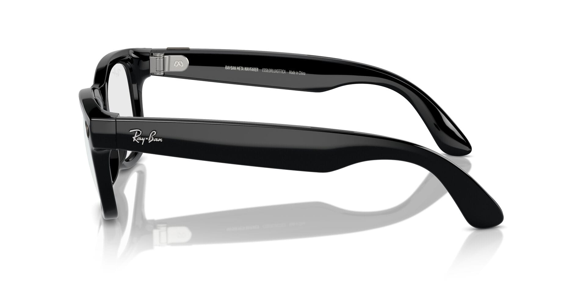 Rayban Meta 0RW4006 Frame Black Unisex Full Shell Frame — Black frame — view 4