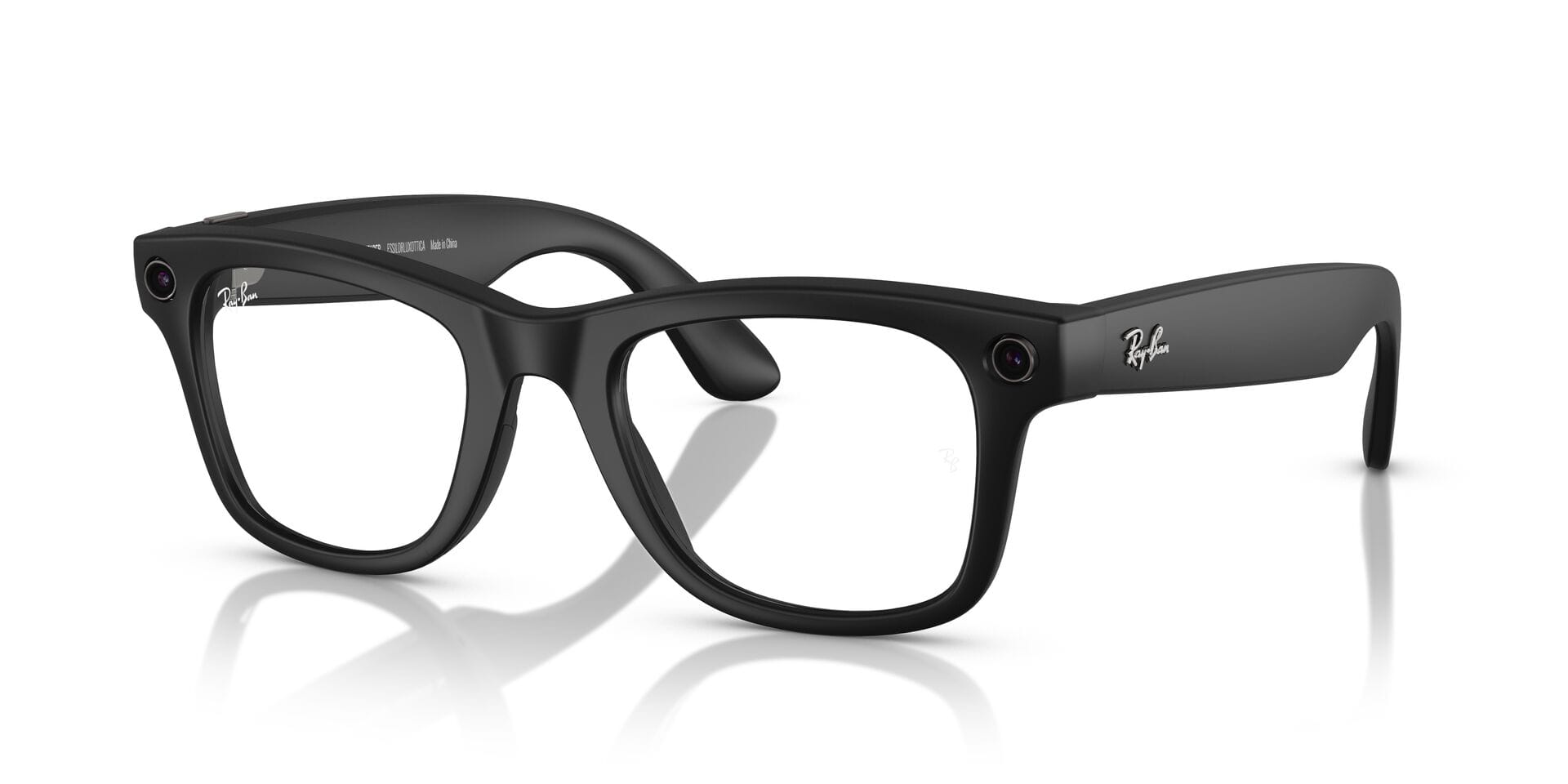 Rayban Meta 0RW4006 Sunglass Matt Black Unisex Full Shell Sunglass — Matt Black frame — alternate view