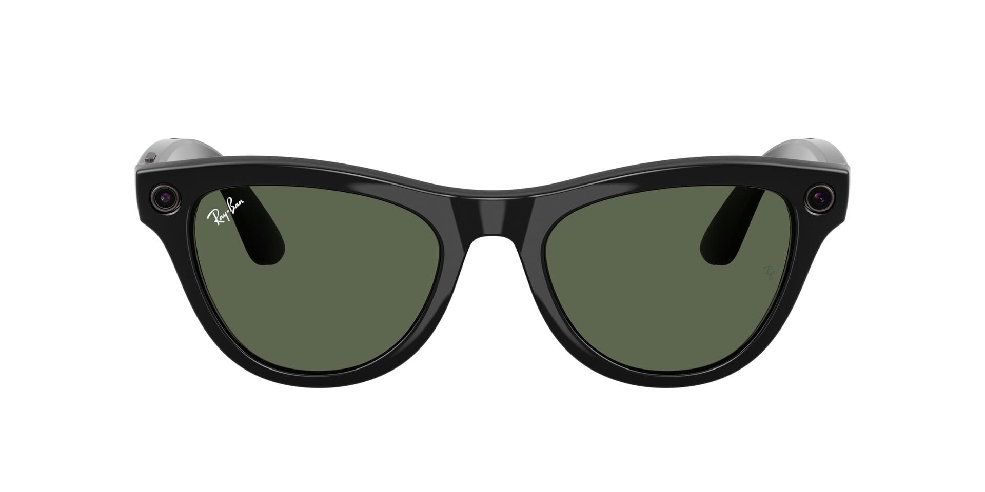 Rayban Meta 0RW4010 Sunglass Black Female Full Shell Sunglass — Black frame