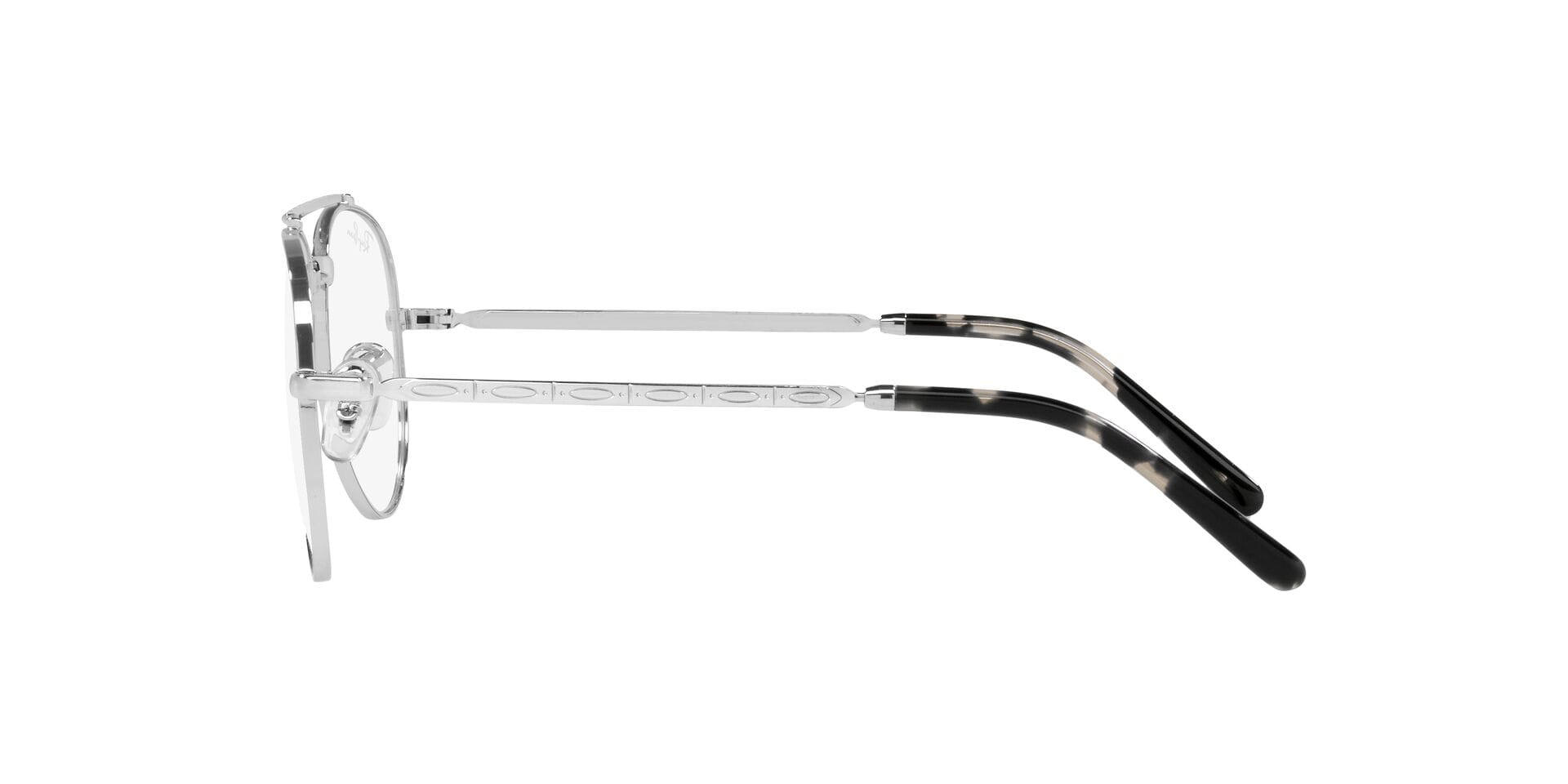 Rayban 0RX3625V Frame Silver Male Full Metal Frame — Silver frame — view 3