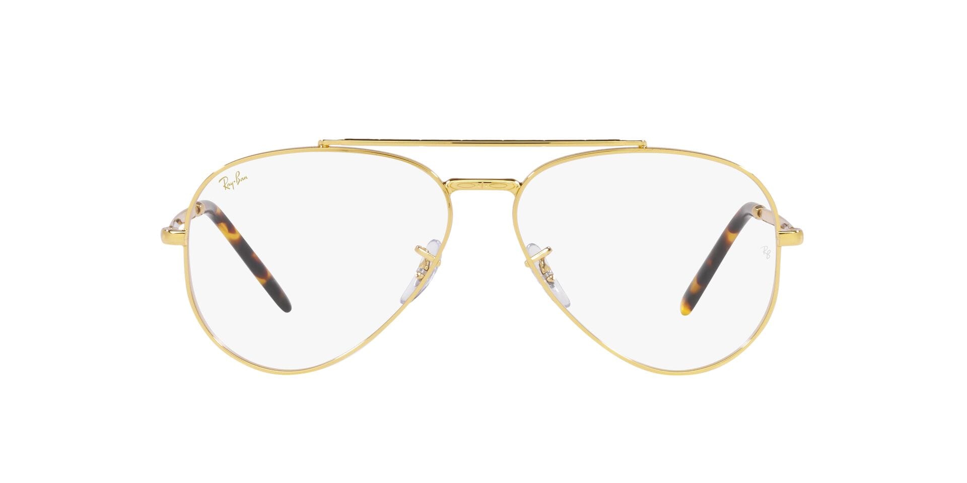 Rayban 0RX3625V Frame Gold Male Full Metal — Silver frame