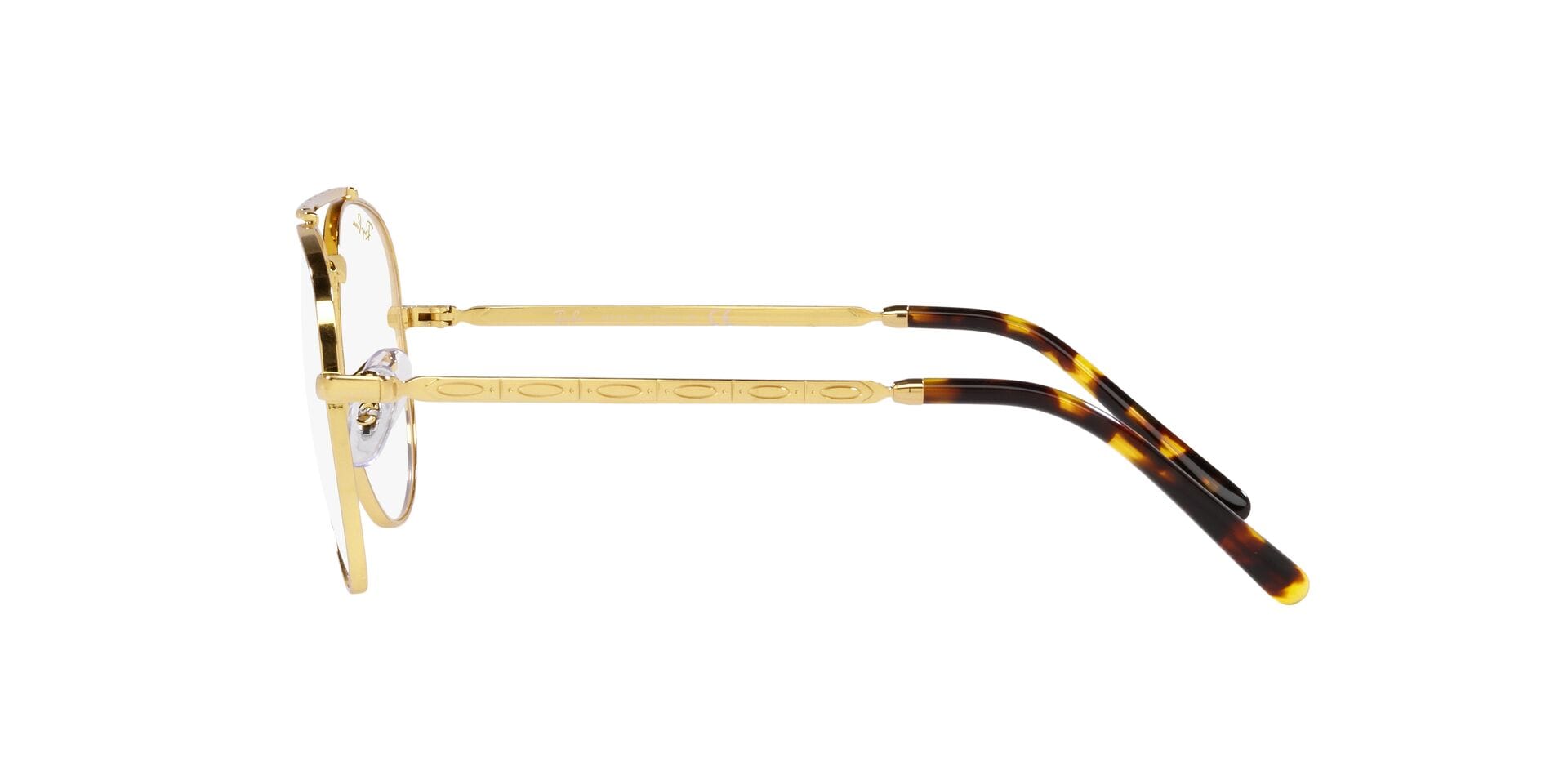Rayban 0RX3625V Frame Gold Male Full Metal Frame — view 3