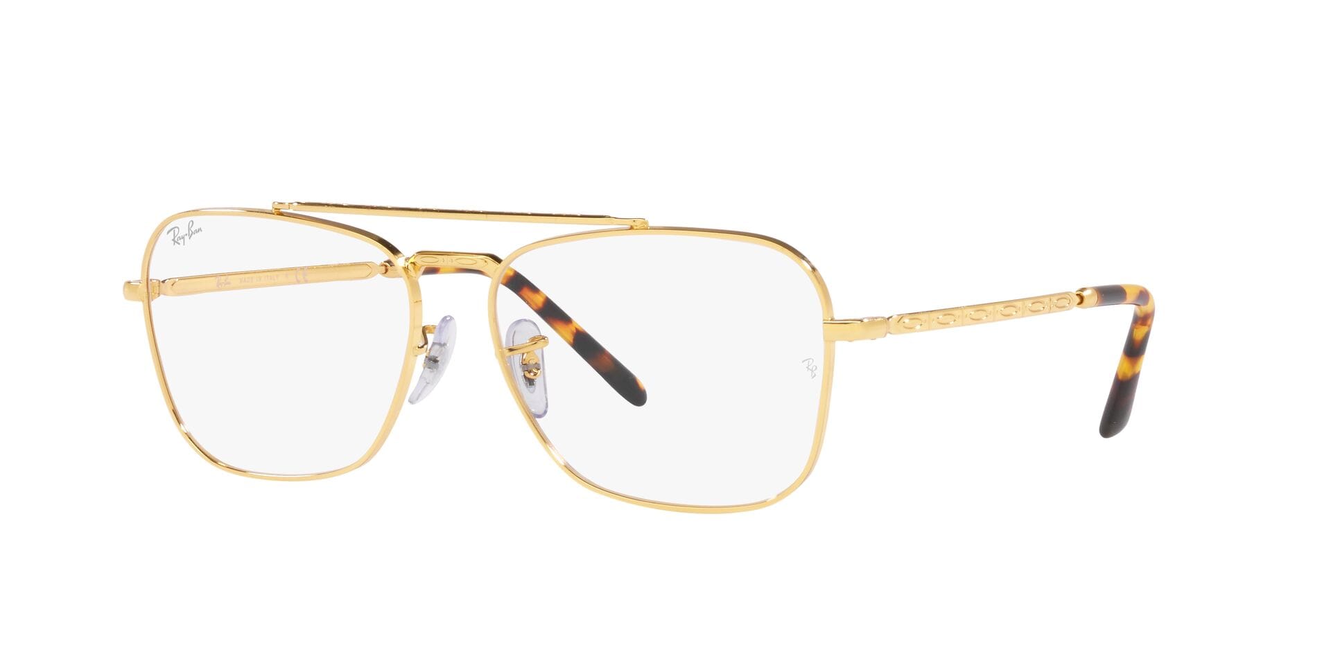 Rayban 0RX3636V Frame Gold Male Full Metal — Gold frame