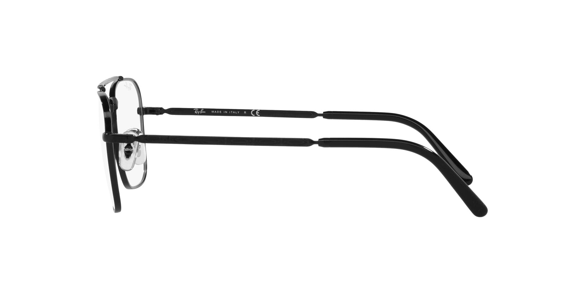 Rayban 0RX3636V Frame Black Male Full Metal Frame — Black frame — view 3