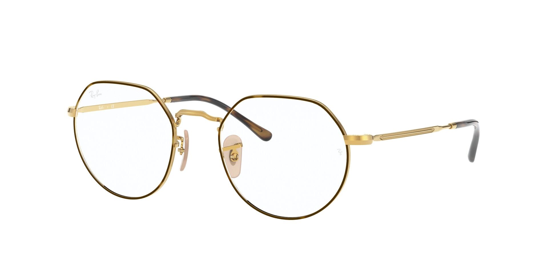 Rayban 0RX6465 Frame Brown Unisex Full Metal — Brown frame