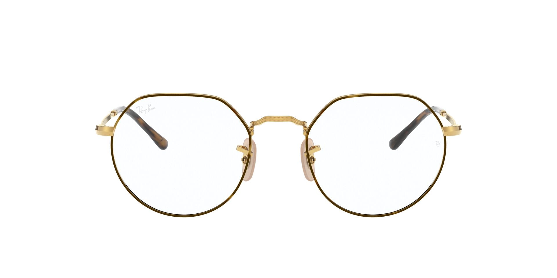 Rayban 0RX6465 Frame Brown Unisex Full Metal Frame — Brown frame — view 2
