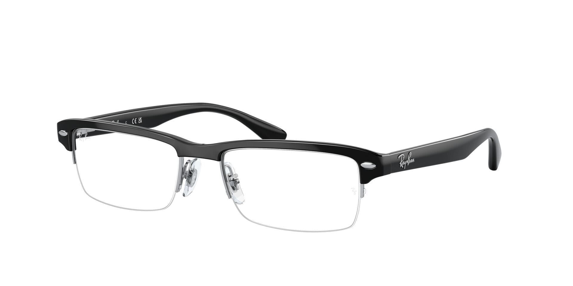 Rayban FR Rayban 0RX7212I Frame Black Unisex Supra Shell Frame — view 1