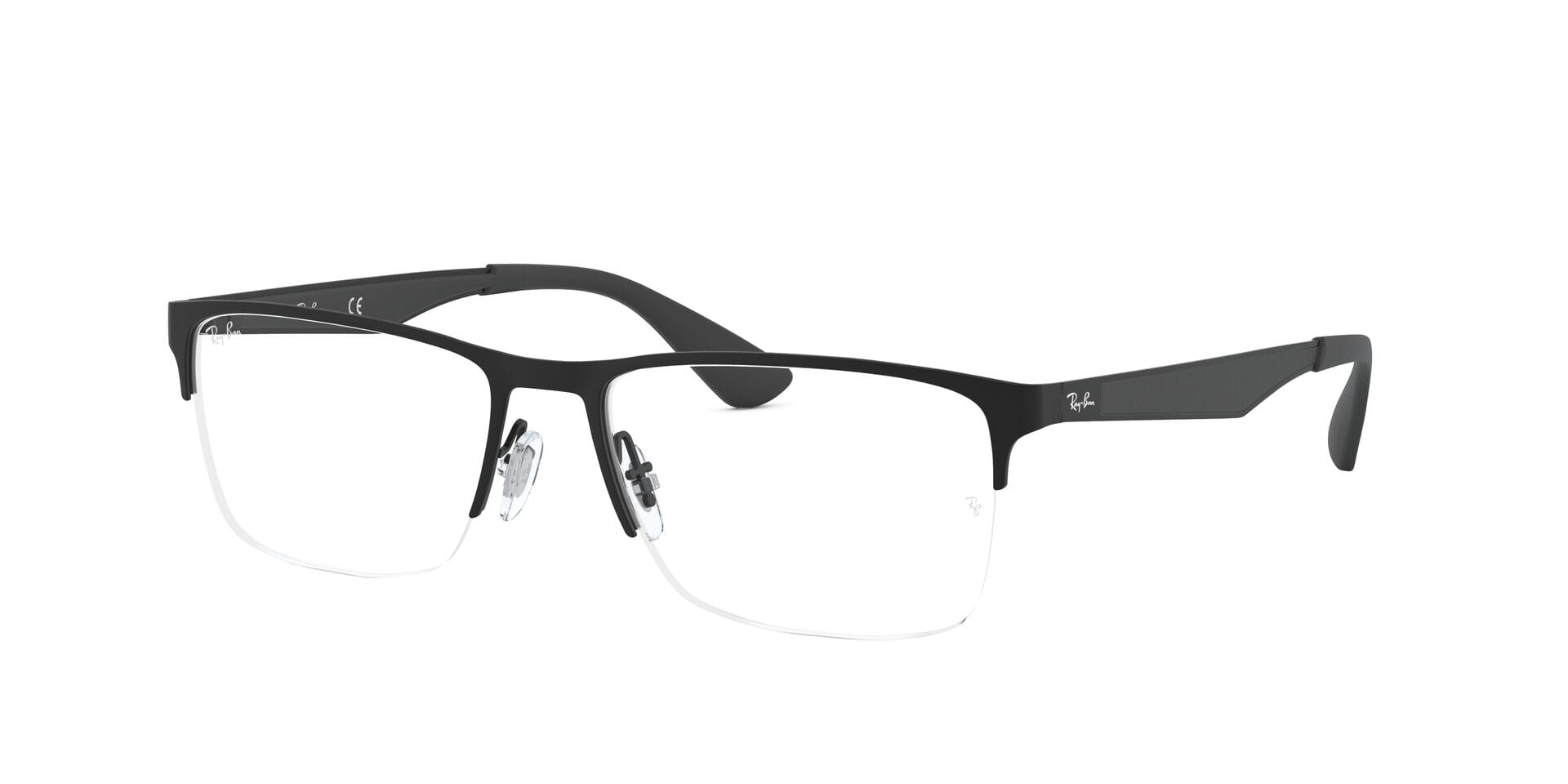 Rayban 0RB6335 Frame Matt Black Unisex Supra Metal — Matt Black frame