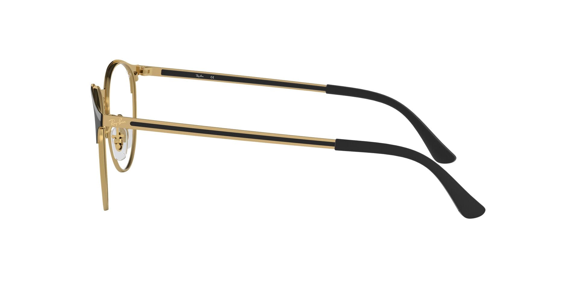 Rayban 0RX6375 Frame Black Unisex Full Metal Frame — Black frame — view 3