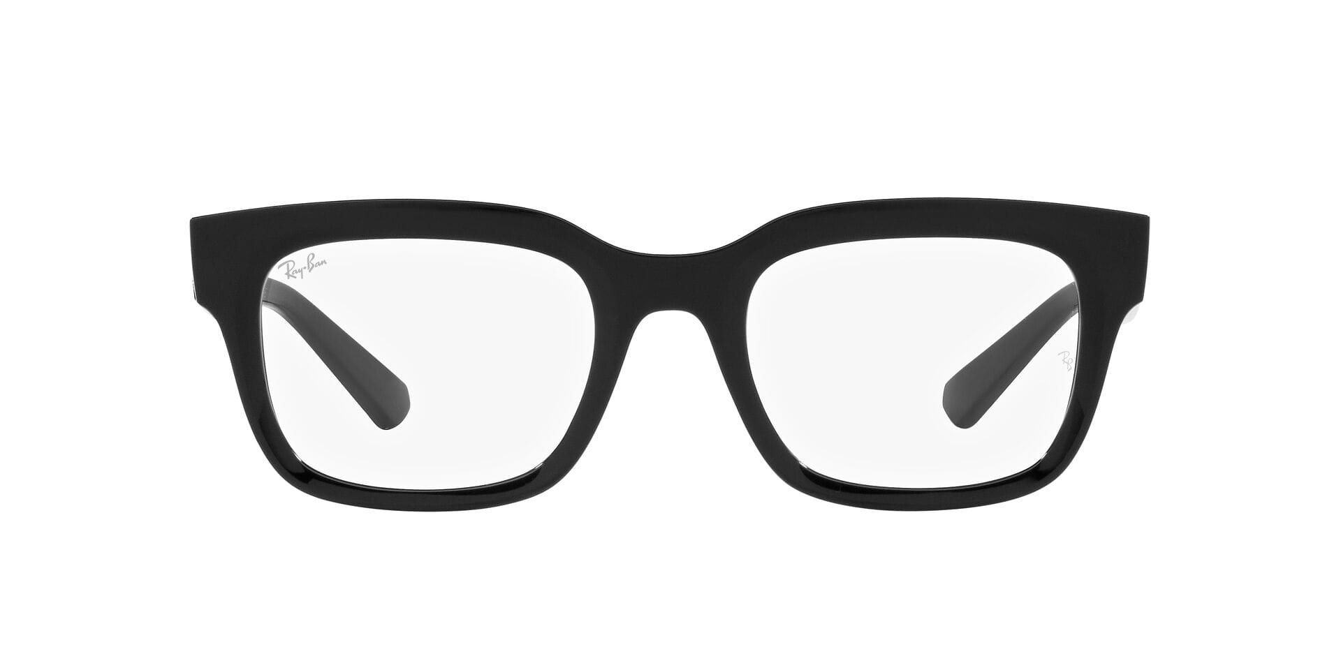 Rayban 0RX7217 Frame Black Male Full Shell Frame — Black frame — view 2