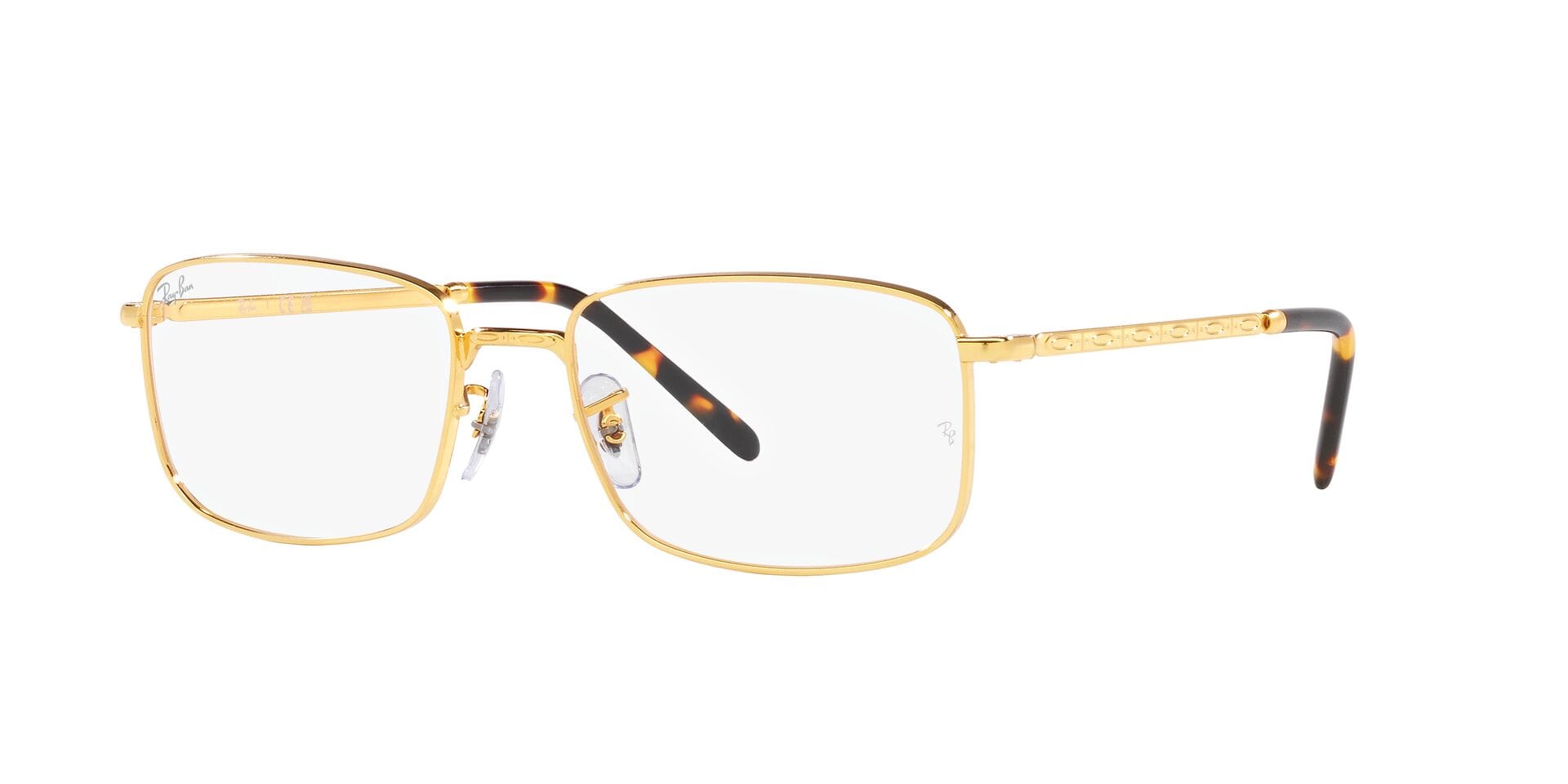 Rayban 0RX3717V Frame Gold Unisex Full Metal