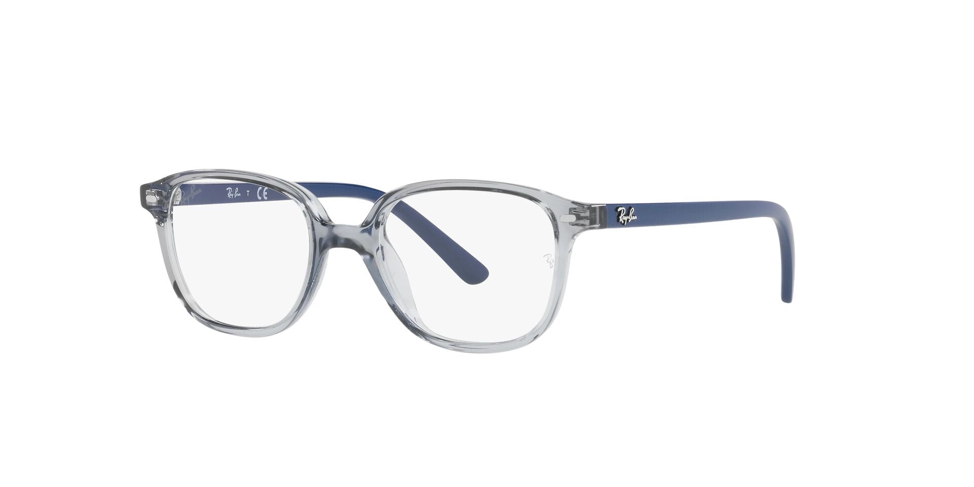 Rayban 0RY9093V Frame Transparent Blue Kids Full Shell — Transparent Blue frame