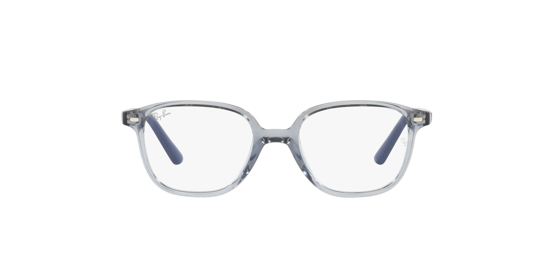 Rayban 0RY9093V Frame Transparent Blue Kids Full Shell Frame — Transparent Blue frame — view 2