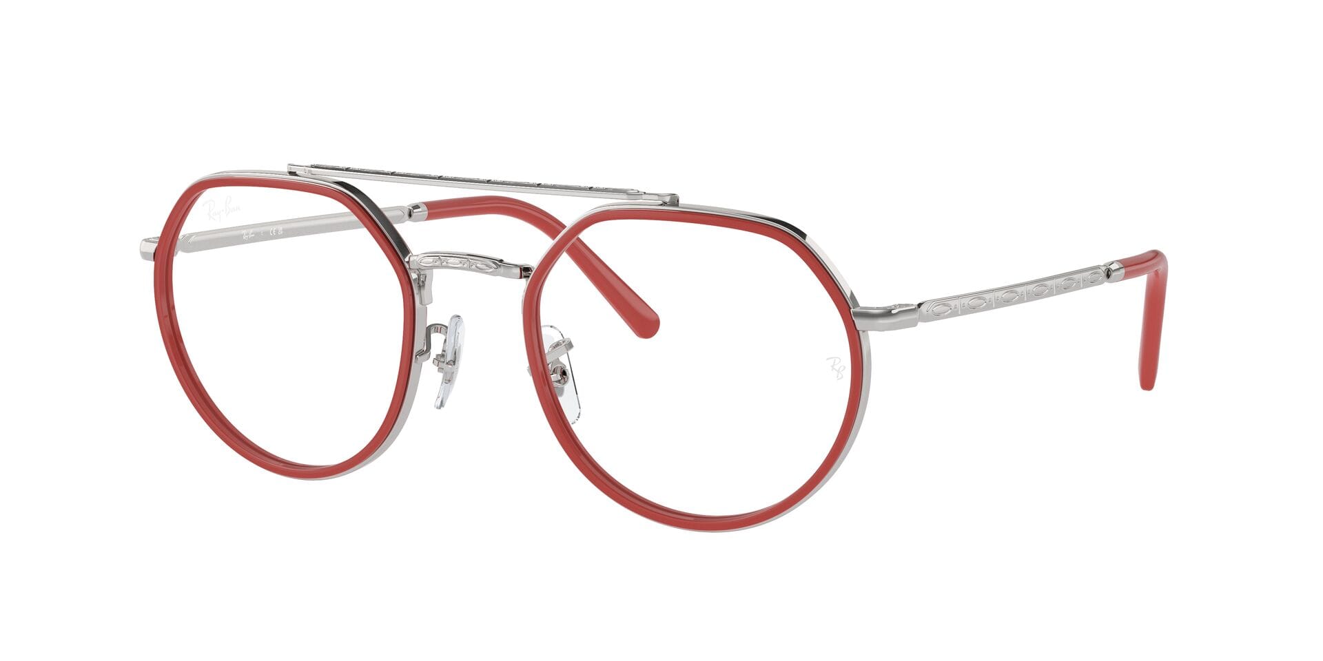 Rayban FR Rayban 0RX3765V Frame Silver Unisex Metal Metal Frame — view 1