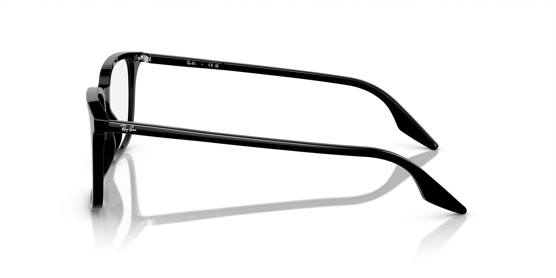 Rayban 0RX5421 Frame Black Unisex Full Shell Frame — Black frame — view 4
