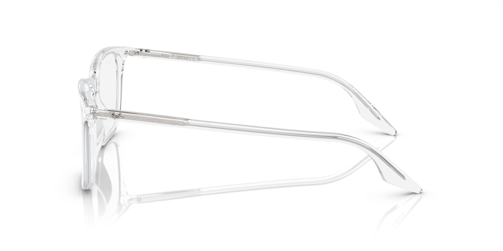 Rayban 0RX5421 Frame Transparent Unisex Full Shell Frame — Transparent frame — view 4