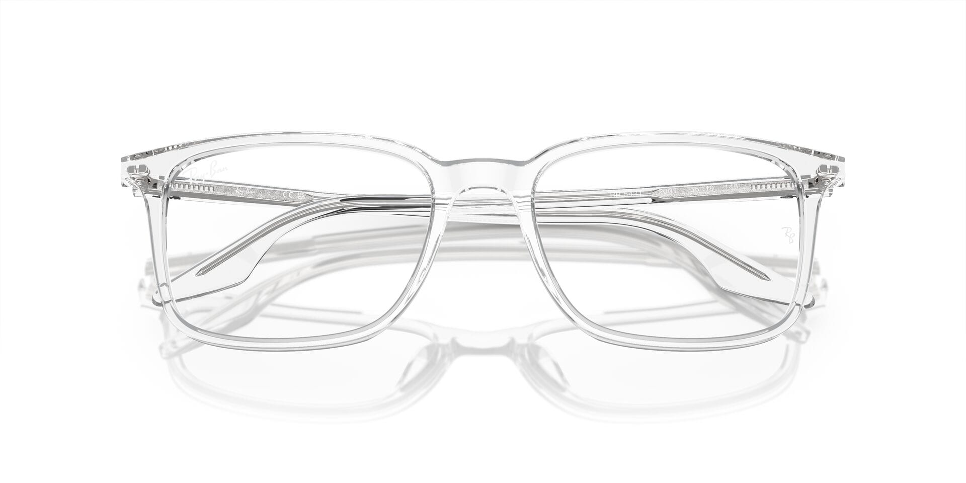 Rayban 0RX5421 Frame Transparent Unisex Full Shell Frame — Transparent frame — view 5