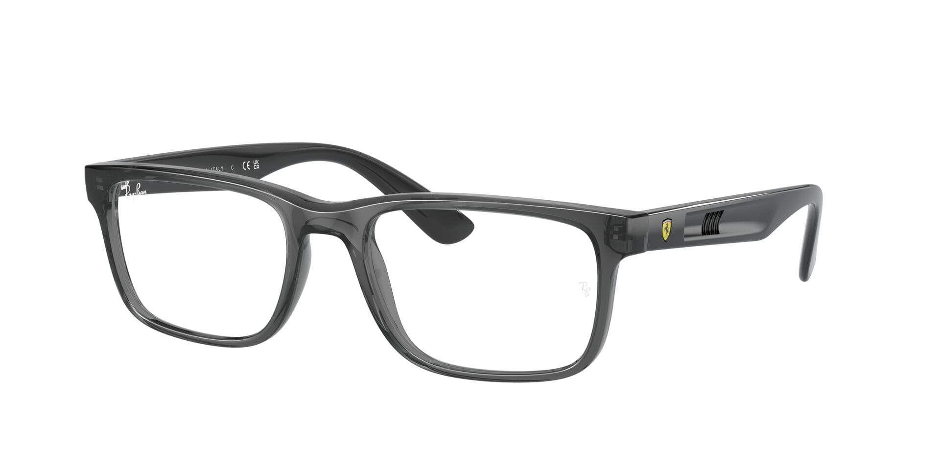 Rayban 0RX7232M Frame Transparent Grey Unisex Full Shell — Transparent Grey frame
