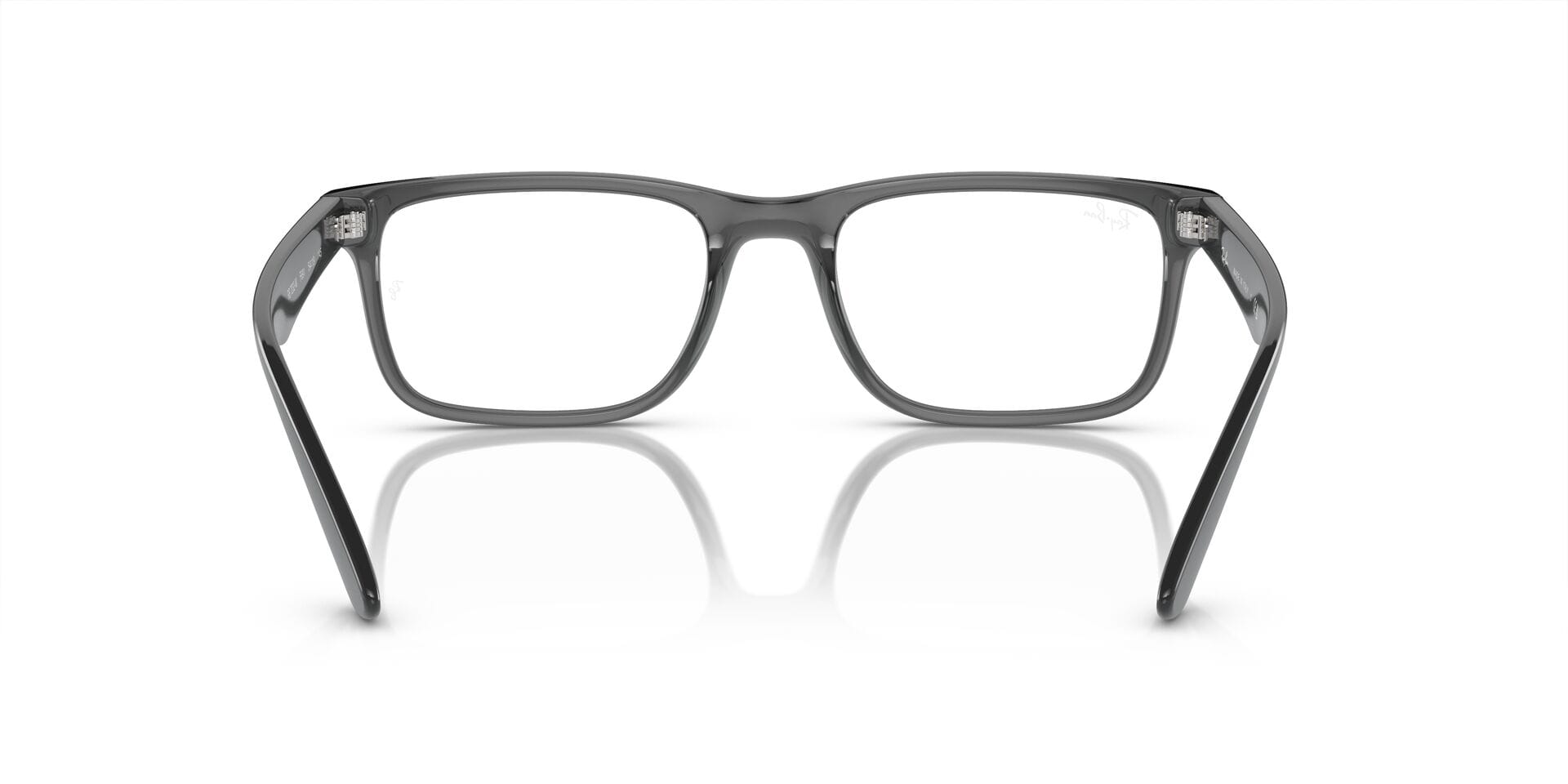 Rayban 0RX7232M Frame Transparent Grey Unisex Full Shell Frame — Transparent Grey frame — view 2