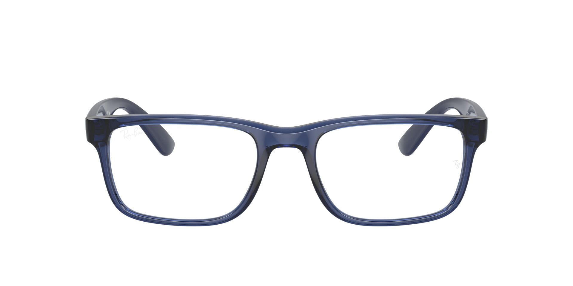 Rayban 0RX7232M Frame Transparent Unisex Full Shell Frame — Transparent frame — view 3