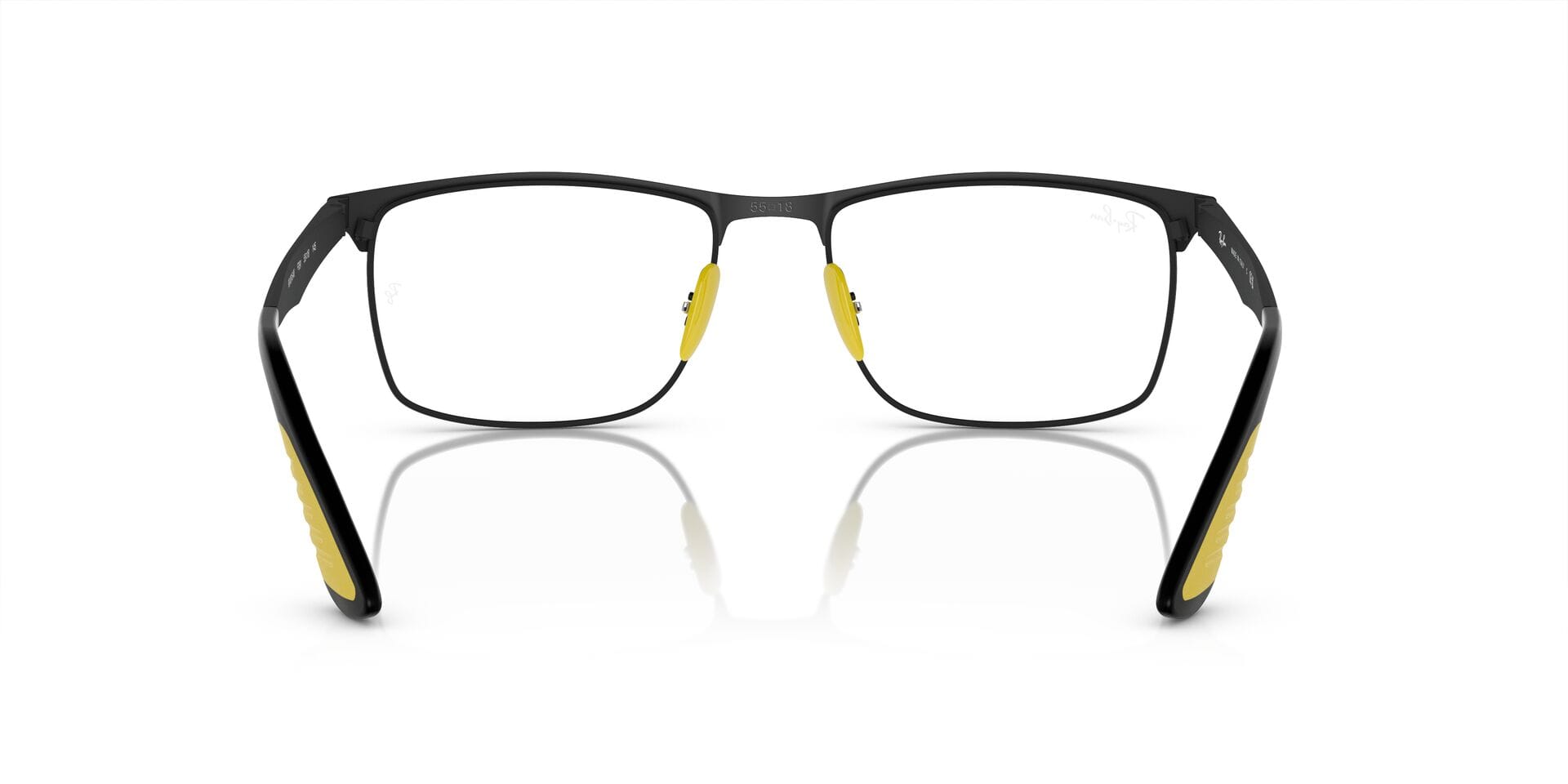 Rayban 0RX6516M Frame Matt Black Male Full Metal Frame — Matt Black frame — view 2