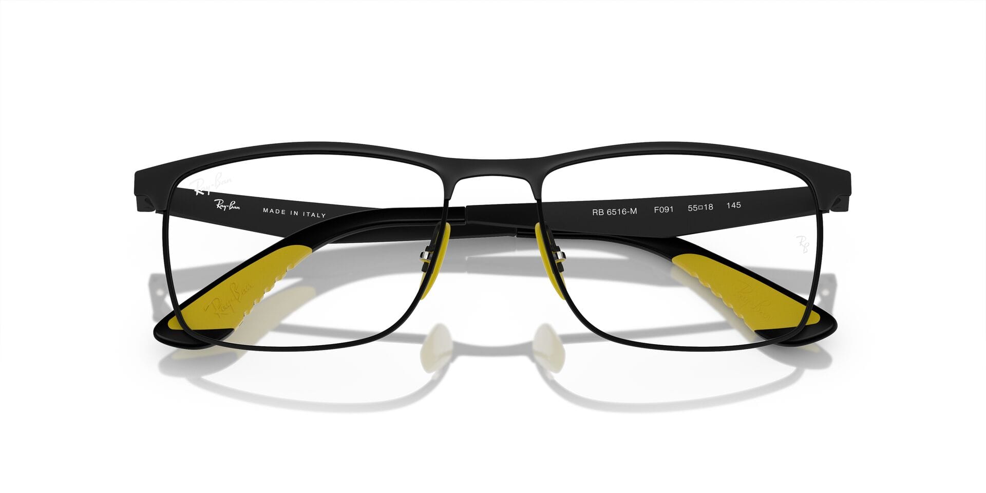 Rayban 0RX6516M Frame Matt Black Male Full Metal Frame — Matt Black frame — view 5
