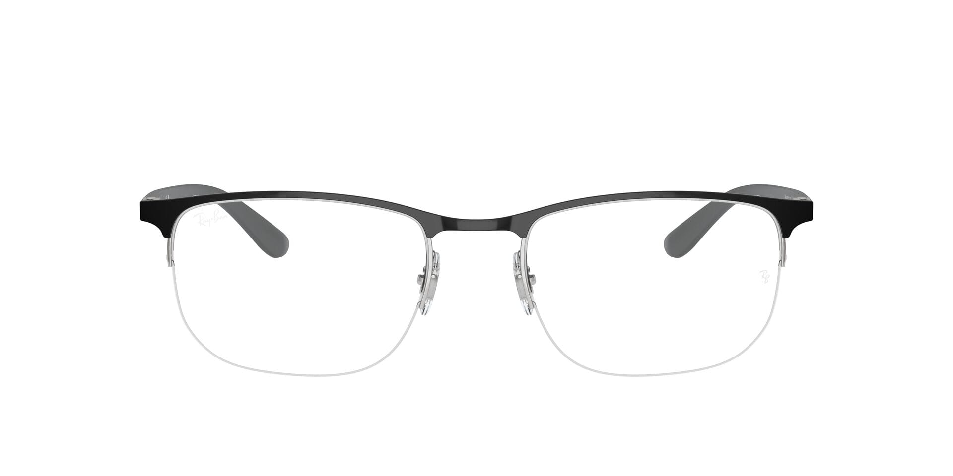 Rayban 0RX6513 Frame Silver Unisex Full Metal Frame — Silver frame — view 2